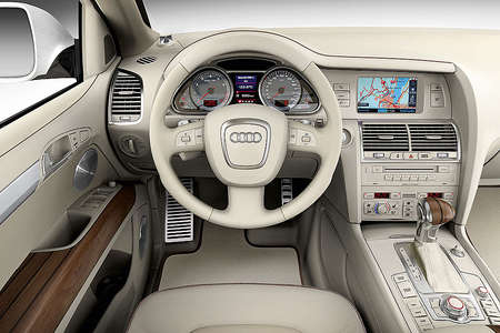 audi q7 white 2010. Audi Q7 Coastline Interior.